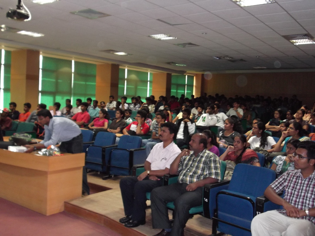 Talks in the auditorium